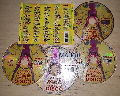 VA-Los 100 Mayores Exitos De La Musica Disco-4CD-FLAC-1996-MAHOU