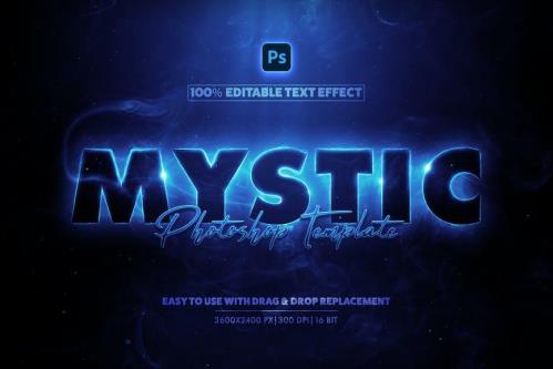 Mystic Text Logo Effect