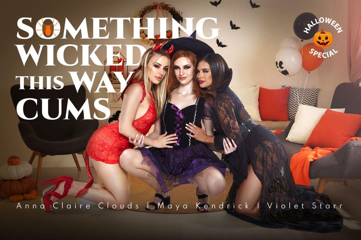 [BaDoinkVR.com] Anna Claire Clouds, Maya Kendrick, Violet Starr (Something Wicked this Way Cums / 29.10.2021) [2021 г., Small Tits, Doggystyle, Blowjob, Brunette, Blonde, Group Sex, Hairy, Big Tits, Threesome, Redhead, Teen, Latina, Pornstar, Babe, Cum In