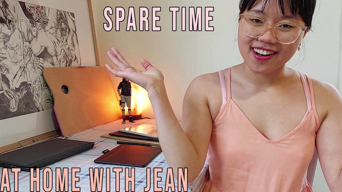 [GirlsOutWest.com] Jean. (At Home With: Spare Time) [2021-11-07, Amateur Girls, Solo, Masturbation, Dildo, 1080p]