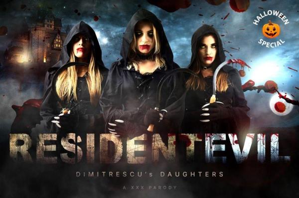 VRCosplayX: Lilly Bella, Silvia Dellai, Eveline Dellai (Resident Evil Village: Dimitrescu Daughters A XXX Parody / 28.10.2021) [Oculus Rift, Vive | SideBySide] [2048p]
