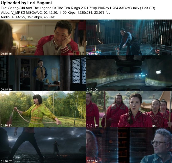 Shang-Chi And The Legend Of The Ten Rings (2021) 720p BluRay H264 AAC-YG