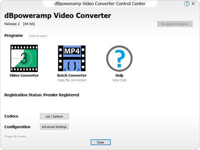 dBpoweramp Video Converter R2 Premier 2.0.0.1 Portable