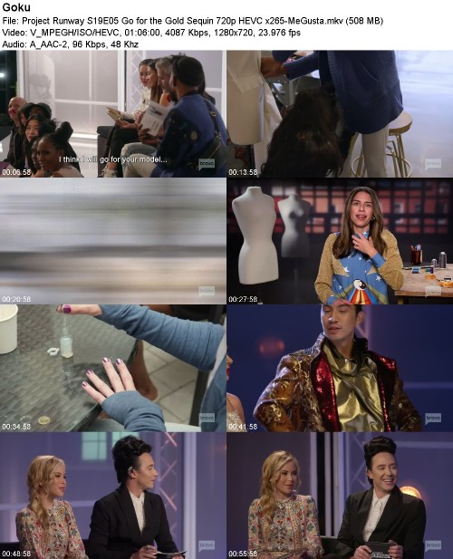 Project Runway S19E05 Go for the Gold Sequin 720p HEVC x265-MeGusta