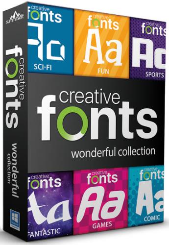 Summitsoft Creative Fonts Collection 2021.1
