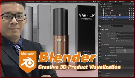 Skillshare - Blender Tutorial  Creative 3D Product Visualization