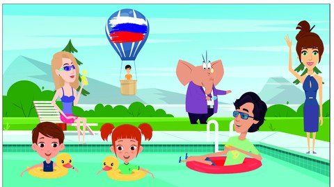 Udemy - The most common Russian verbs with cartoon video explanation