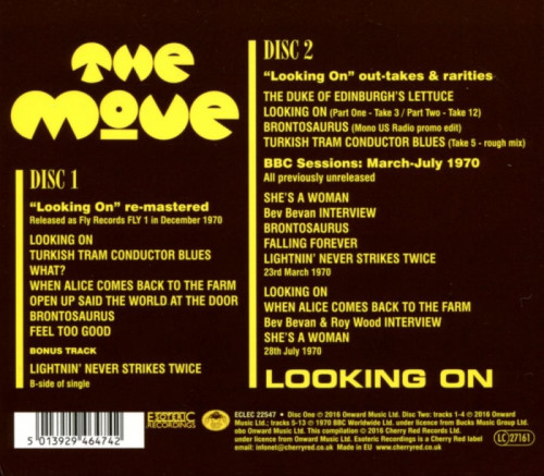 The Move - Looking On (1970) [WEB] (Deluxe Edition, 2016) 2CD