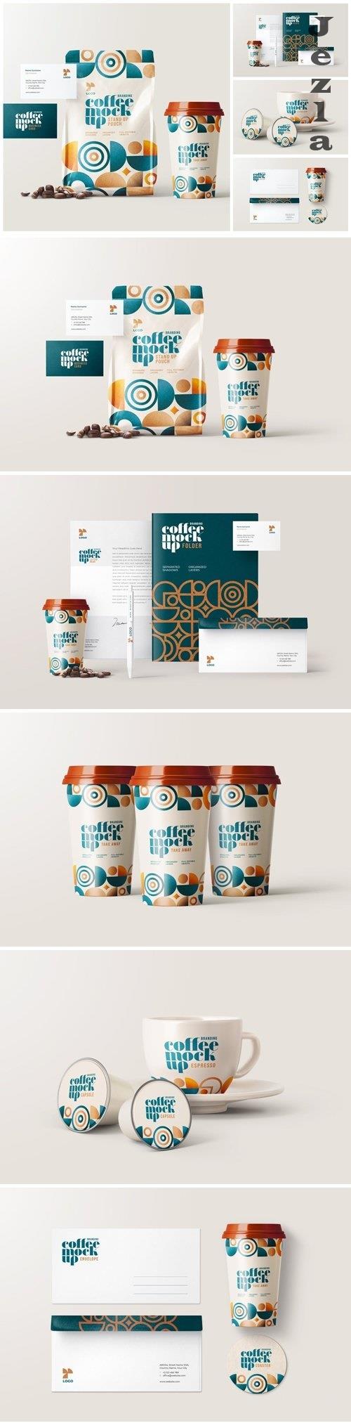 Coffee Branding Mockup Set