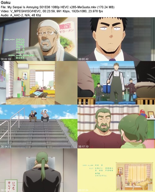 My Senpai Is Annoying S01E06 1080p HEVC x265-MeGusta My Senpai Is Annoying S01E06 1080p HEVC x265-MeGusta