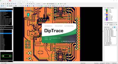 DipTrace 4.2.0 with 3D Models