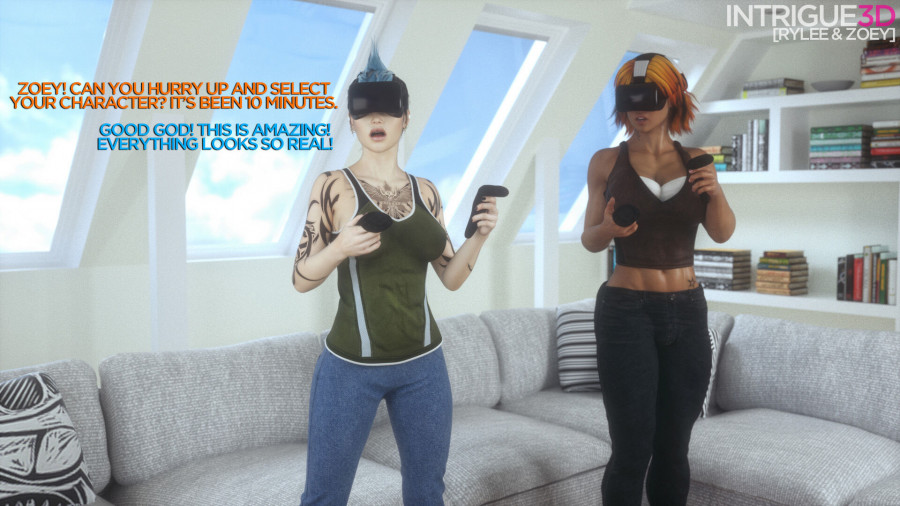 Supro - Rylee Quest - Virtuality 3D Porn Comic