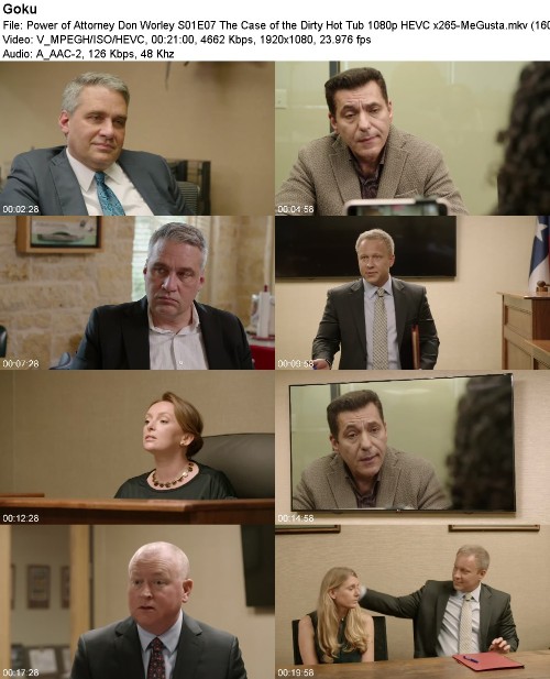 Power of Attorney Don Worley S01E07 The Case of the Dirty Hot Tub 1080p HEVC x265-MeGusta