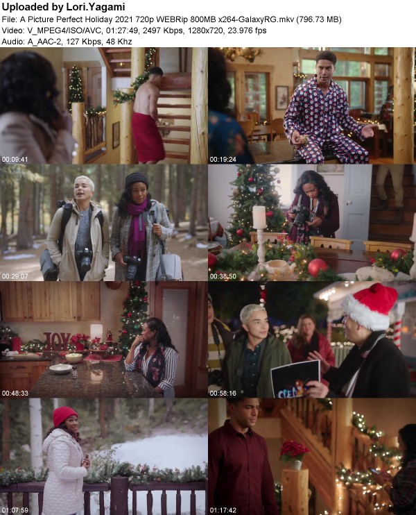 A Picture Perfect Holiday (2021) 720p WEBRip x264-GalaxyRG