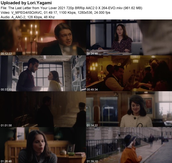 The Last Letter from Your Lover (2021) 720p BRRip AAC2 0 X 264-EVO