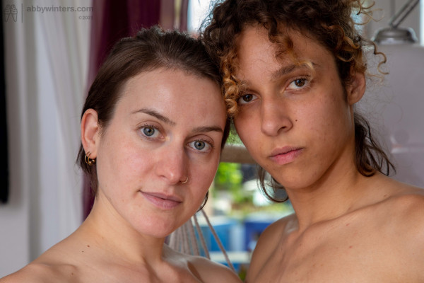 [Abbywinters.com] Flo & Jullie (Cunnilingus) [2021-09-03, interracial lesbians, oral sex, tribbing, hairy, anal licking, 4k, 2160p]