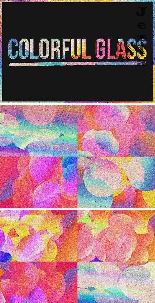 Abstract Colorful Glass Textures - 3806638