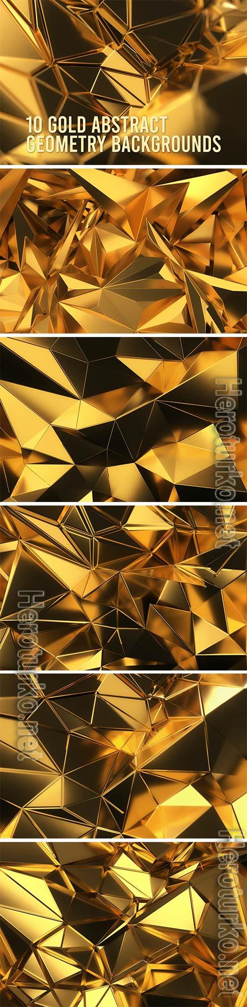 Gold Abstract Geometry Backgrounds Gold Abstract Geometry Backgrounds
