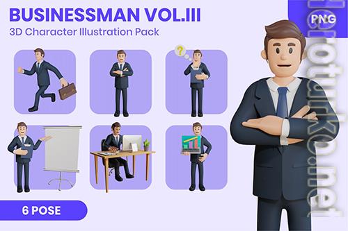 Businessman Vol.III 3D Character Set