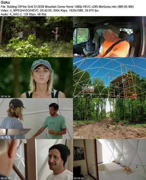 Building Off the Grid S12E09 Mountain Dome Home 1080p HEVC x265-MeGusta