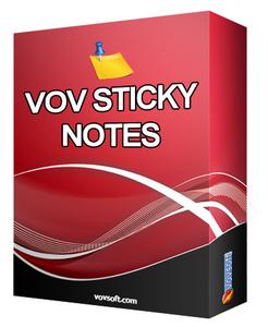 VovSoft Sticky Notes 7.5 Multilingual + Portable