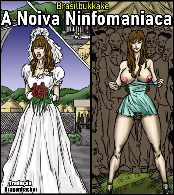illustratedinterracial - A Noiva Ninfomaniaca Porn Comic