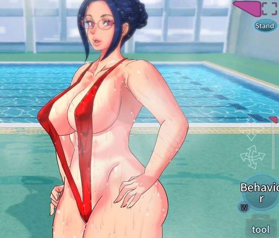 Highleg Peach - Married Woman Touched: Instructor Aya Final Version Porn Game
