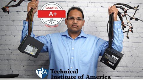Udemy - CompTIA A+ 220-1001 Core 1 Lab Course with Simulations/PBQ's