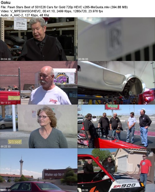 Pawn Stars Best of S01E26 Cars for Gold 720p HEVC x265-MeGusta