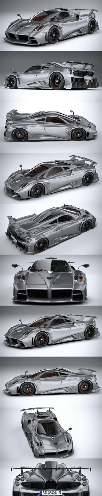 Pagani Imola 2021 3D Model