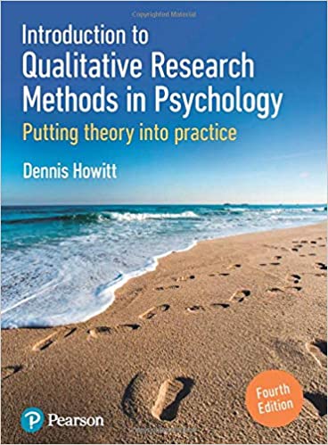 Introduction to Qualitative Research Methods in Psychology Putting Theory Into Practice