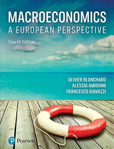 Macroeconomics A European Perspective, 4th Edition