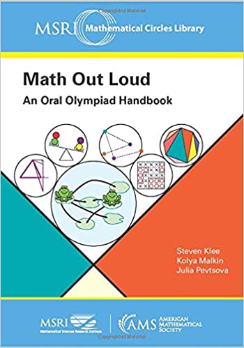 Math Out Loud An Oral Olympiad Handbook