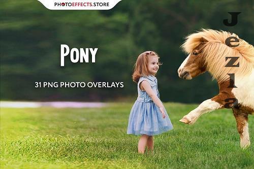 31 Pony Photo Overlays - 6652856