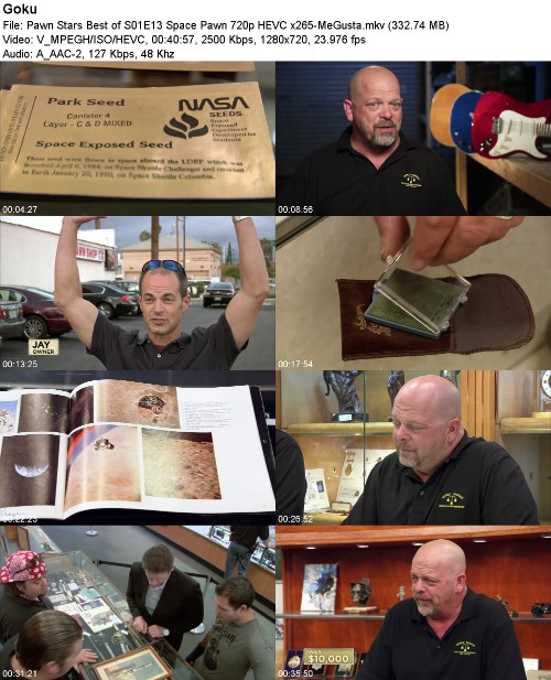 Pawn Stars Best of S01E13 Space Pawn 720p HEVC x265-MeGusta Pawn Stars Best of S01E13 Space Pawn 720p HEVC x265-MeGusta