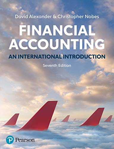 Financial Accounting An International Introduction, 7th Edition