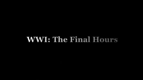 BBC - WWI The Final Hours (2018)