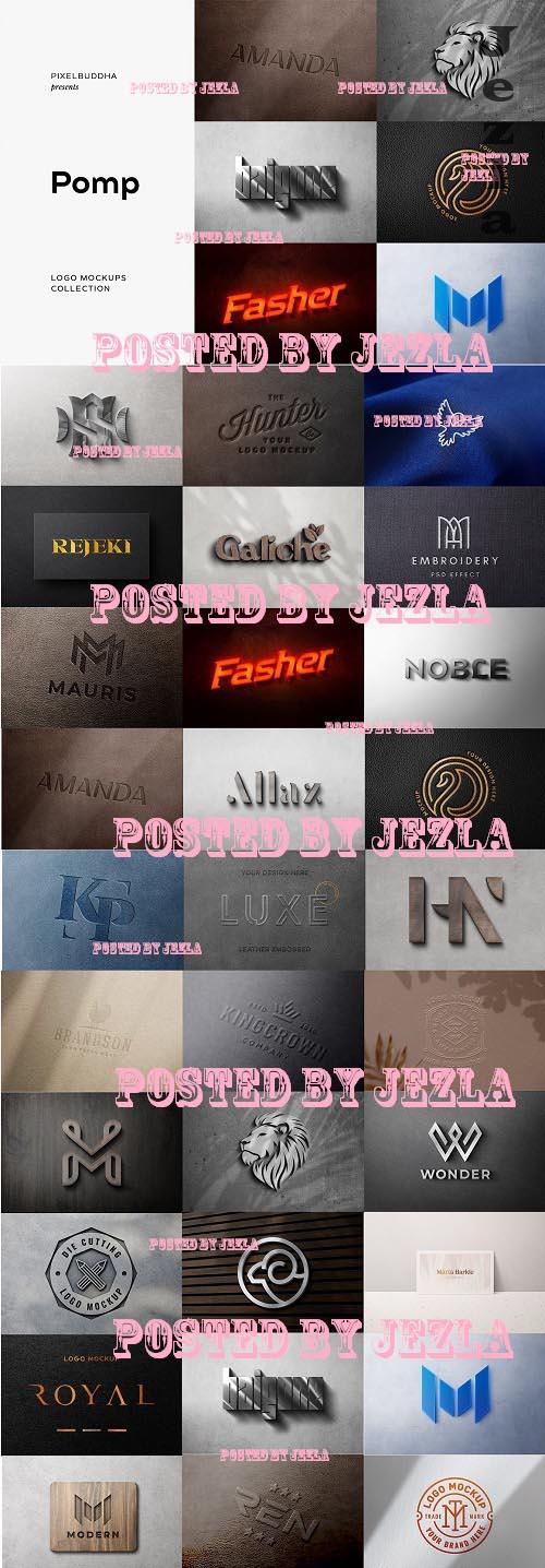 Pomp: 30 Logo Mockups - 6175011 Pomp: 30 Logo Mockups - 6175011