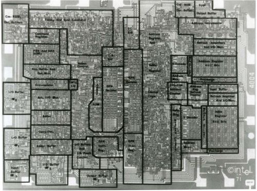 Структура Intel 4004