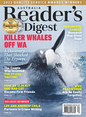 Reader's Digest Australia & New Zealand   December 2021