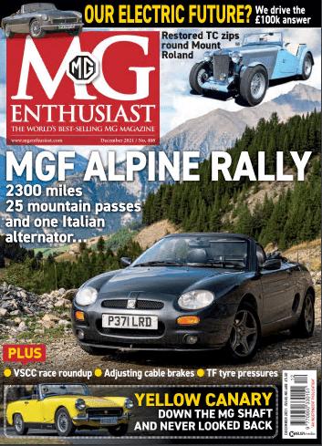 MG Enthusiast   December 2021