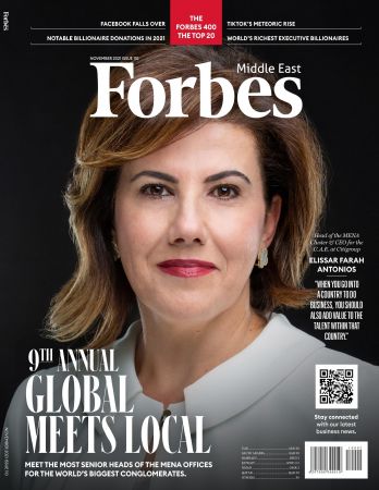 Forbes Middle East: English   November 2021