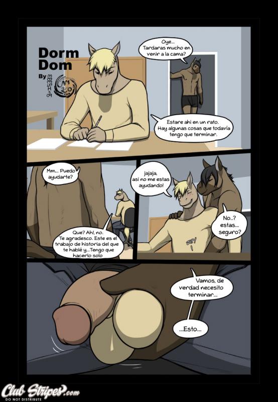 Meesh - Dorm Dom Porn Comic