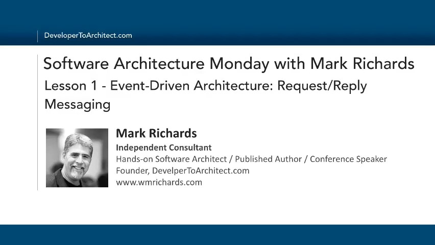 Software Architecture Monday (lessons 1-127)