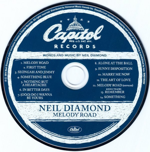 Neil Diamond - Melody Road [Deluxe Edition, 2014] Lossless