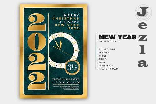 New Year Flyer Template V13 - 6691039