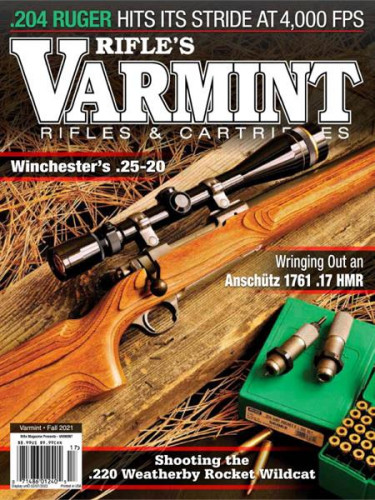 Rifle Varmint Rifles & Cartridges – Fall 2021