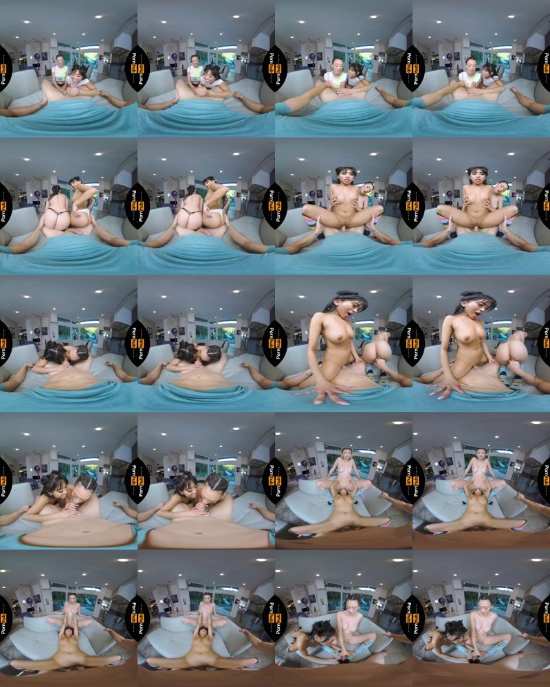 PornhubVR: Ember Snow & Maddi Laine (VR 180 - Gaming Gold) [Oculus Rift, Vive | SideBySide] [2160p]