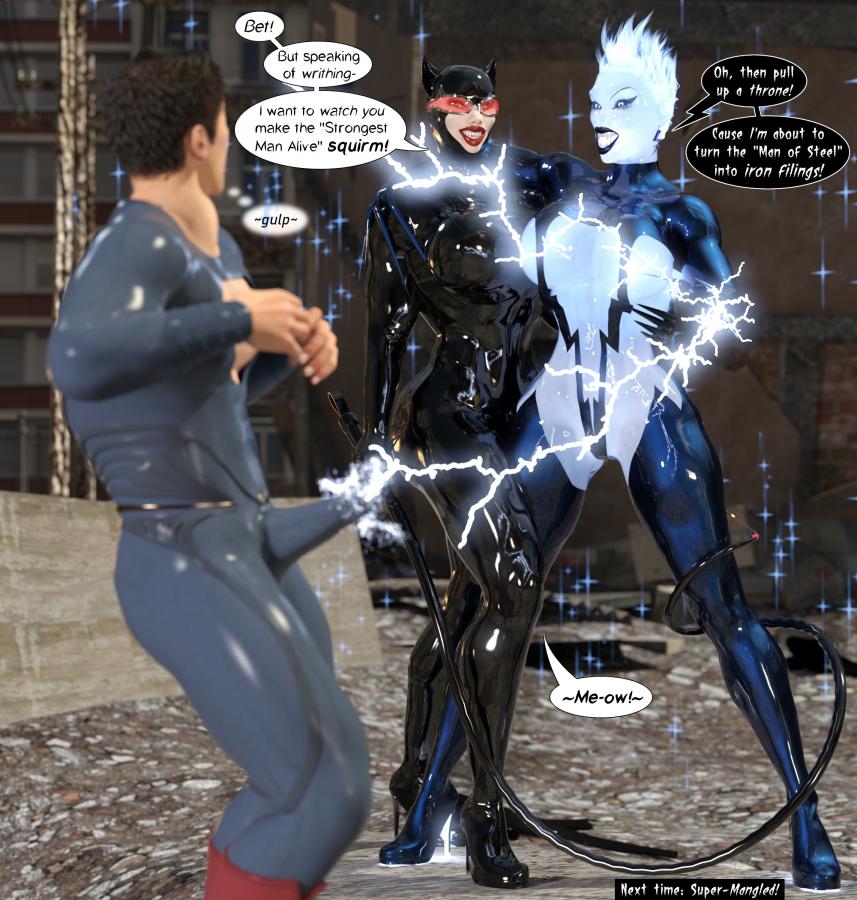 SmoothlyDIF - Catwoman And Livewire 3D Porn Comic