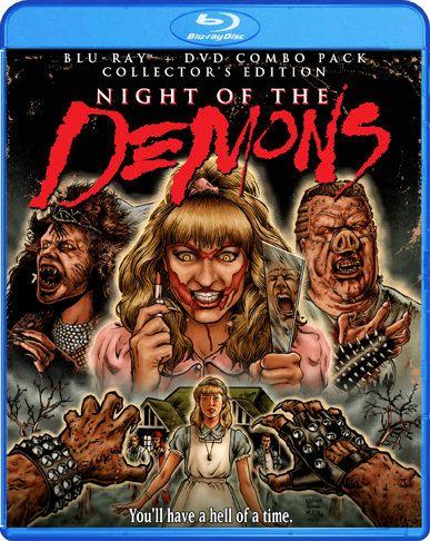 Night of the Demons / Ночь демонов (Kevin Tenney (as Kevin S. Tenney), Blue Rider Pictures, Meridian Productions, Paragon Arts International, Shout Factory) [1988 г., Comedy, Fantasy, Horror, Erotic, BDRip, 1080p] (Hal Havins, Allison Barron, Alvin Alexis